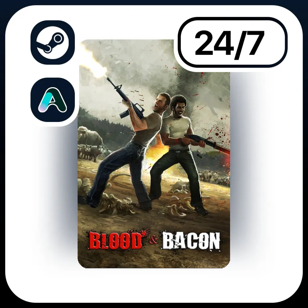 АВТО BLOOD AND BACON \ STEAM ПОДАРКОМ ДЛЯ KZ | RU | UA | CIS 24/7