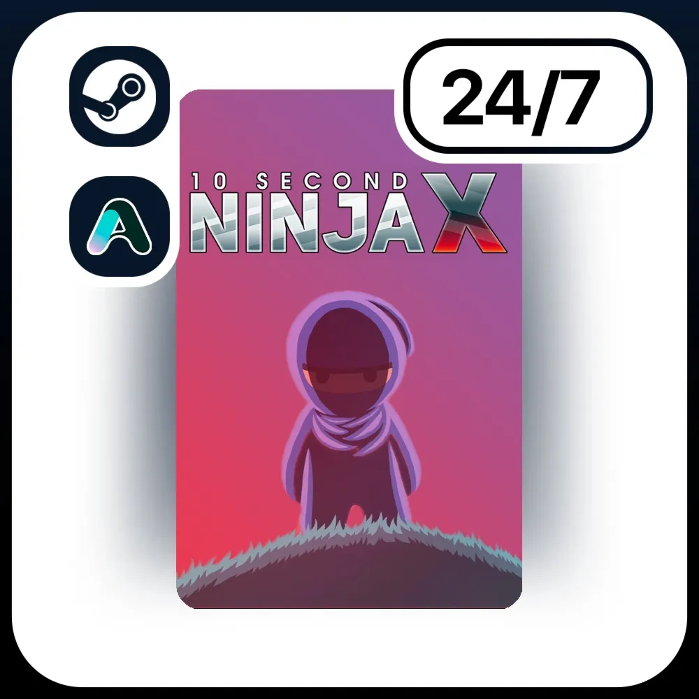АВТО 10 SECOND NINJA X \ STEAM ПОДАРКОМ ДЛЯ KZ | RU | UA | CIS 24/7