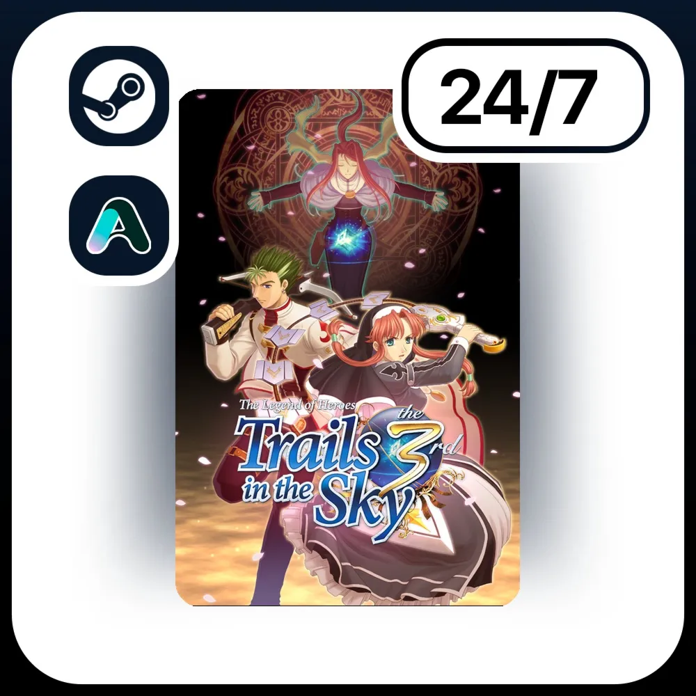 АВТО THE LEGEND OF HEROES: TRAILS IN THE SKY THE 3RD \ STEAM ПОДАРКОМ ДЛЯ KZ | RU | U