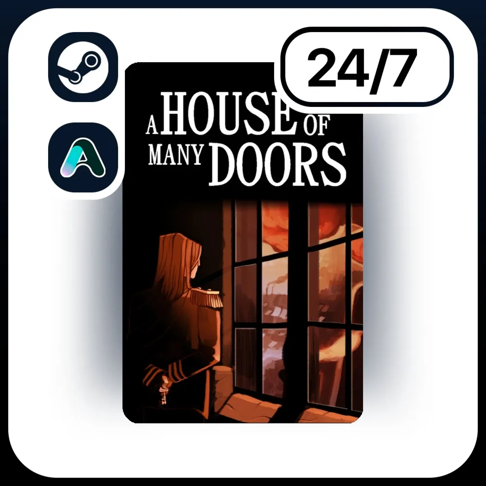 АВТО A HOUSE OF MANY DOORS \ STEAM ПОДАРКОМ ДЛЯ KZ | RU | UA | CIS 24/7