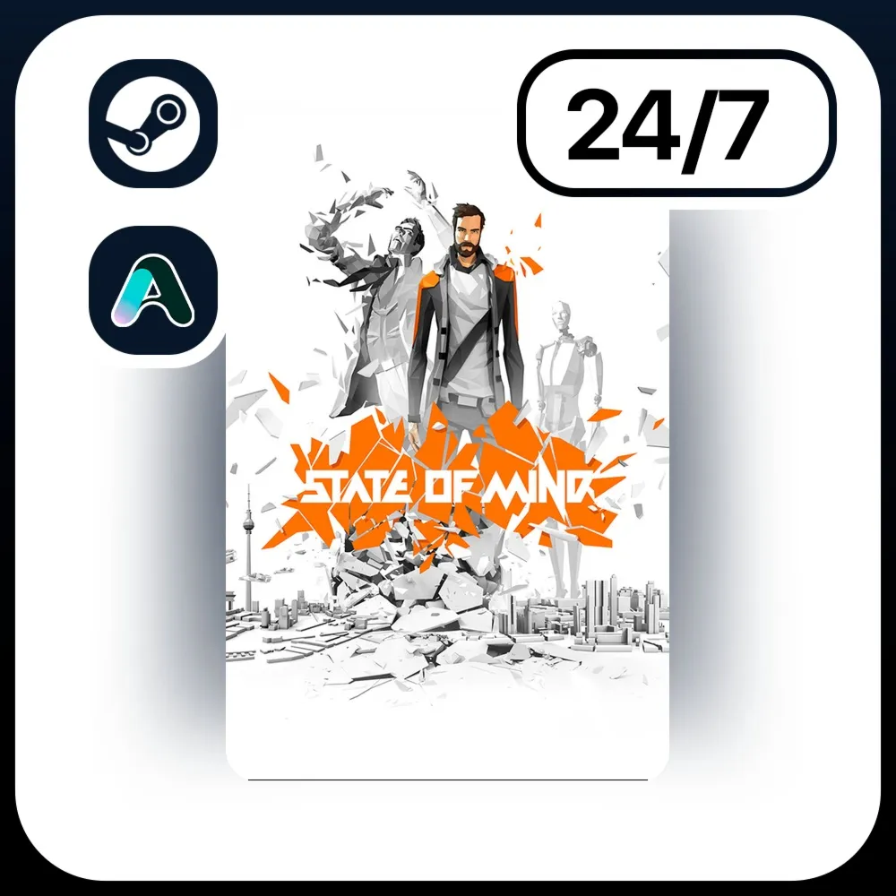 АВТО STATE OF MIND \ STEAM ПОДАРКОМ ДЛЯ KZ | RU | UA | CIS 24/7