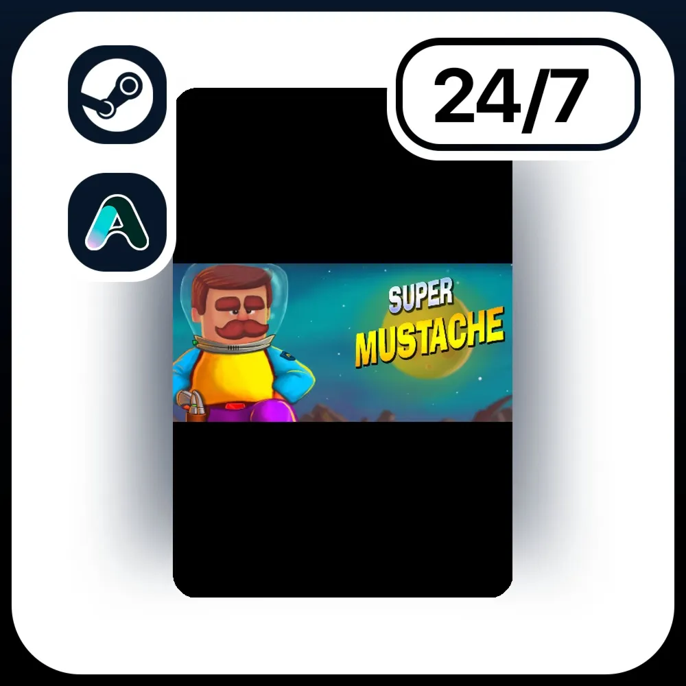 АВТО SUPER MUSTACHE \ STEAM ПОДАРКОМ ДЛЯ KZ | RU | UA | CIS 24/7