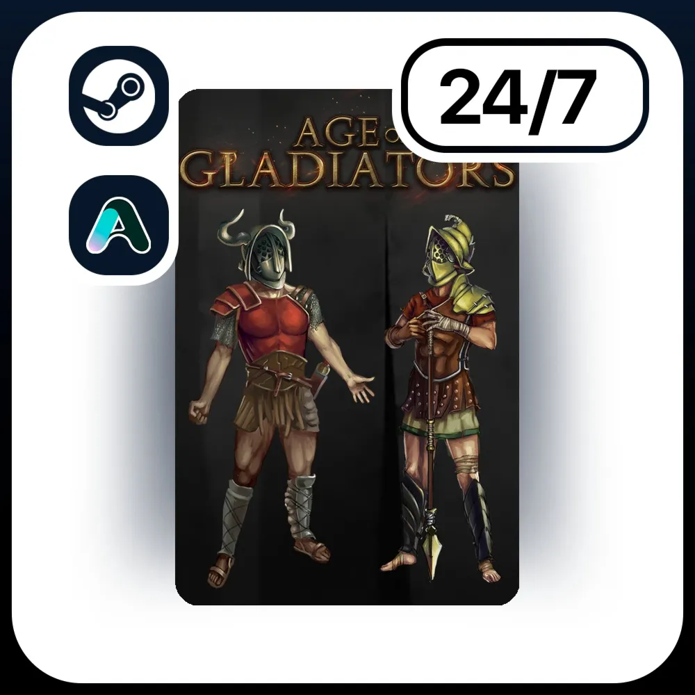 АВТО AGE OF GLADIATORS \ STEAM ПОДАРКОМ ДЛЯ KZ | RU | UA | CIS 24/7