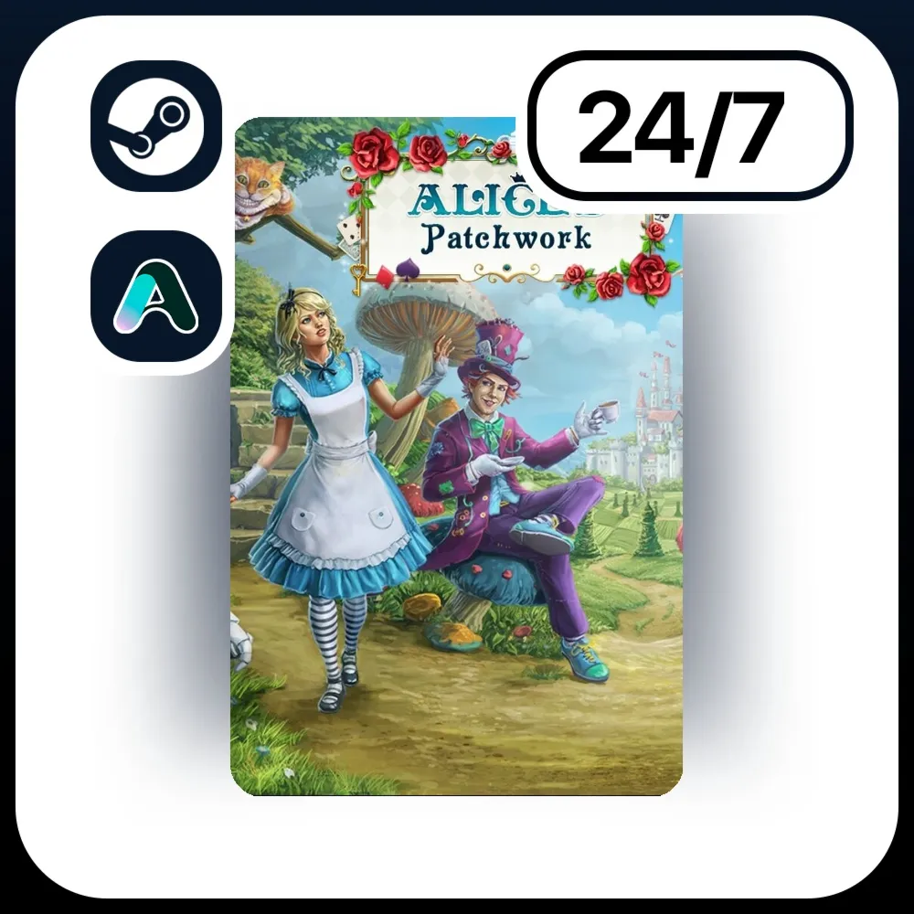 АВТО ALICE'S PATCHWORK \ STEAM ПОДАРКОМ ДЛЯ KZ | RU | UA | CIS 24/7