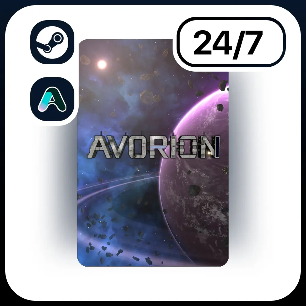 АВТО AVORION \ STEAM ПОДАРКОМ ДЛЯ KZ | RU | UA | CIS 24/7