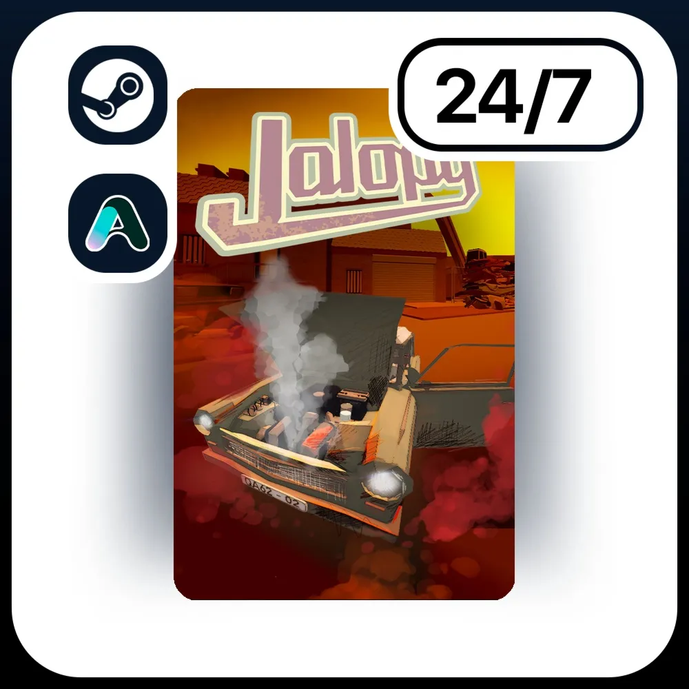 АВТО JALOPY \ STEAM ПОДАРКОМ ДЛЯ KZ | RU | UA | CIS 24/7