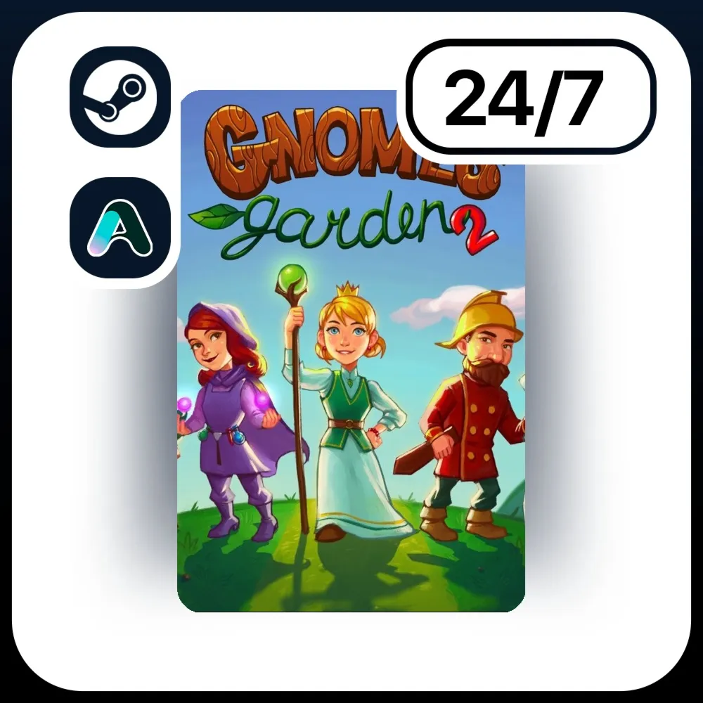АВТО GNOMES GARDEN 2 \ STEAM ПОДАРКОМ ДЛЯ KZ | RU | UA | CIS 24/7