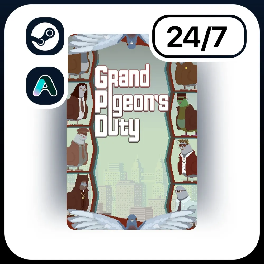 АВТО GRAND PIGEON'S DUTY \ STEAM ПОДАРКОМ ДЛЯ KZ | RU | UA | CIS 24/7