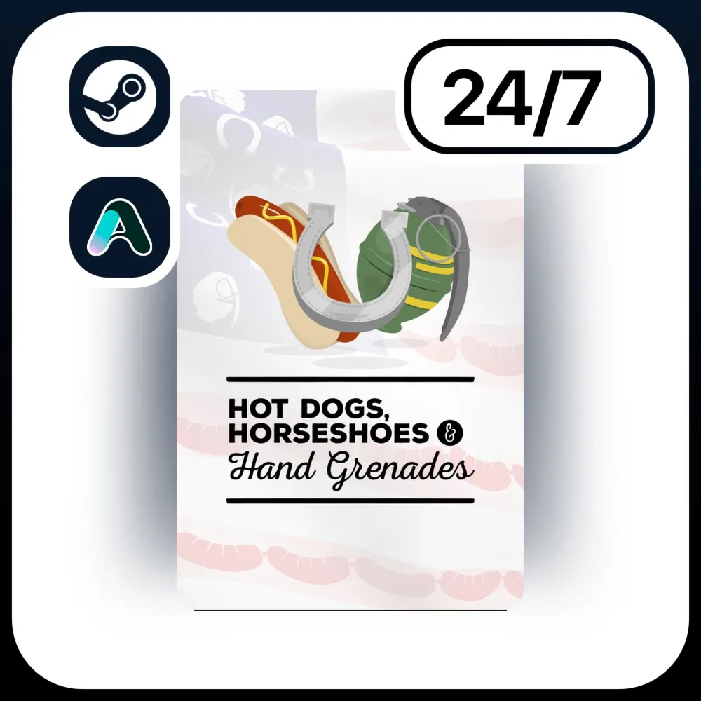 АВТО HOT DOGS, HORSESHOES & HAND GRENADES \ STEAM ПОДАРКОМ ДЛЯ KZ | RU | UA | CIS 24/