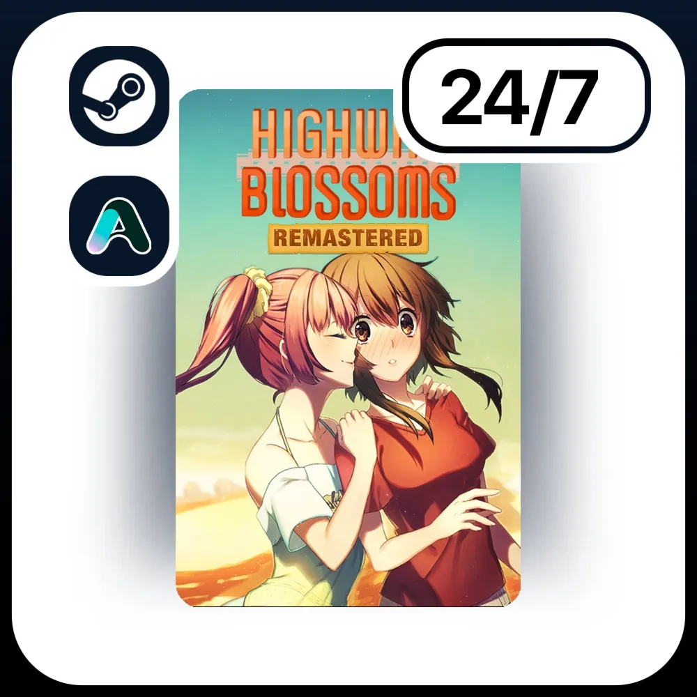 АВТО HIGHWAY BLOSSOMS \ STEAM ПОДАРКОМ ДЛЯ KZ | UA | CIS 24/7