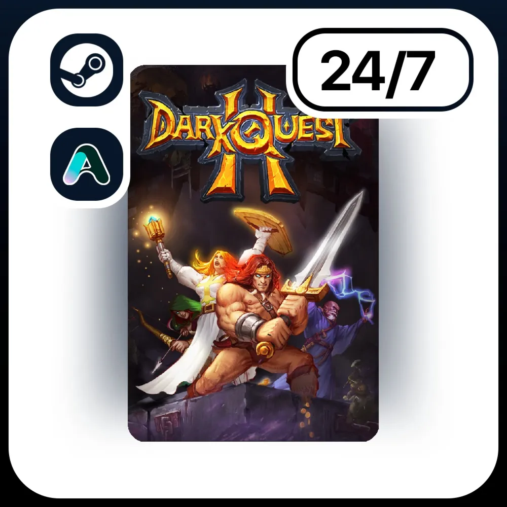 АВТО DARK QUEST 2 \ STEAM ПОДАРКОМ ДЛЯ KZ | RU | UA | CIS 24/7