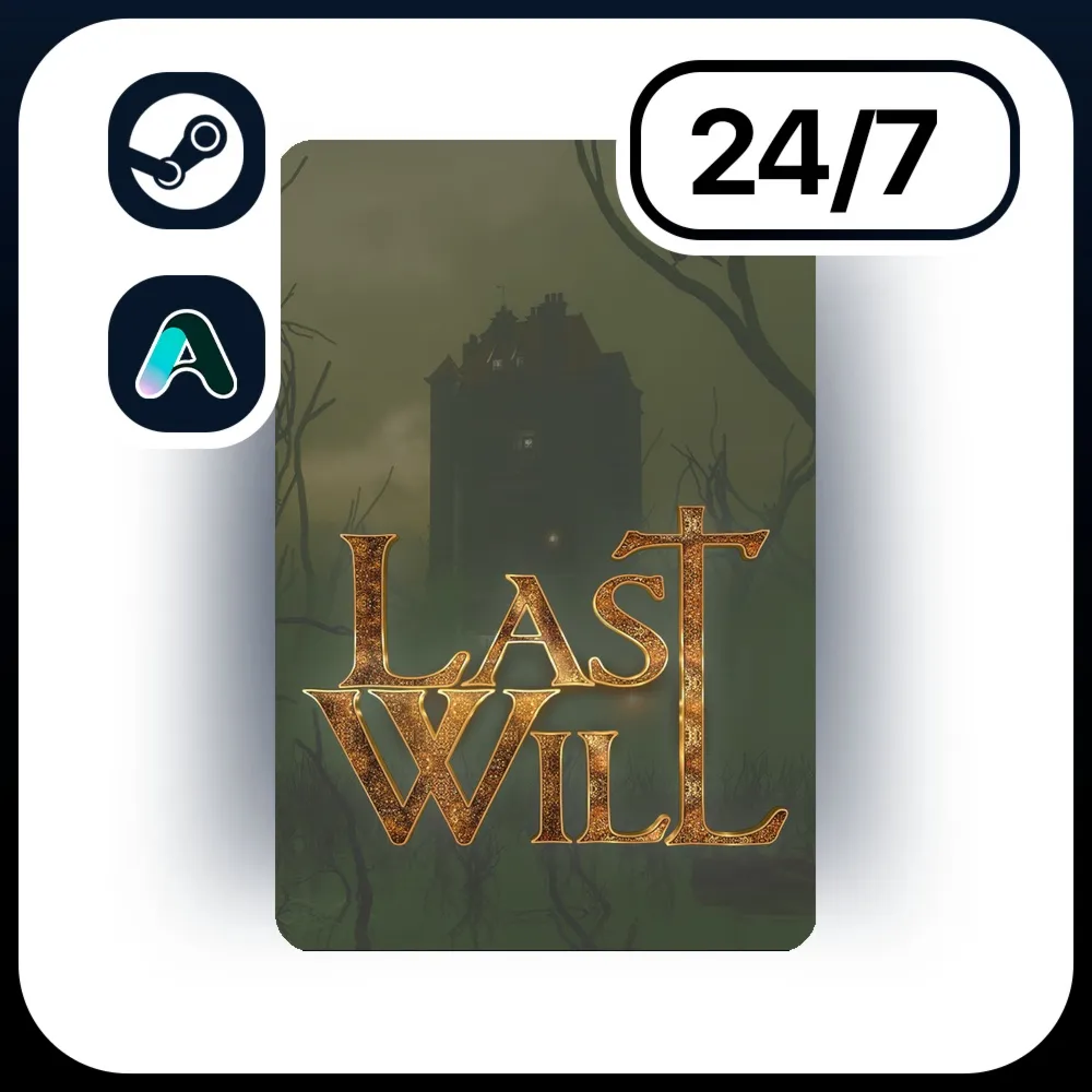 АВТО LAST WILL \ STEAM ПОДАРКОМ ДЛЯ KZ | RU | UA | CIS 24/7
