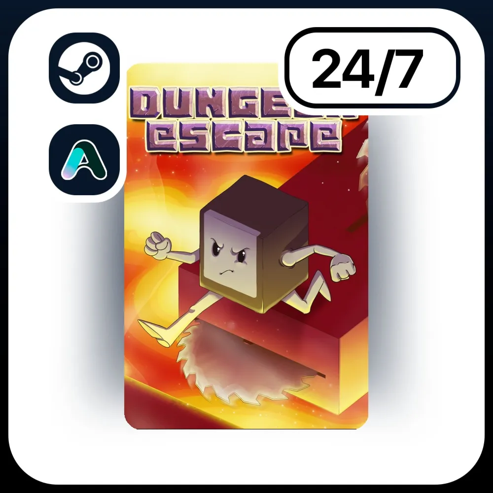 АВТО DUNGEON ESCAPE \ STEAM ПОДАРКОМ ДЛЯ KZ | UA | CIS 24/7