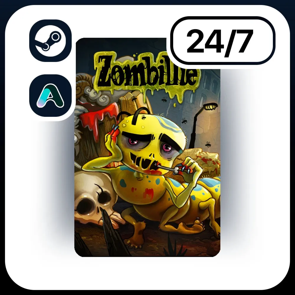 АВТО ZOMBILLIE \ STEAM ПОДАРКОМ ДЛЯ KZ | RU | UA | CIS 24/7