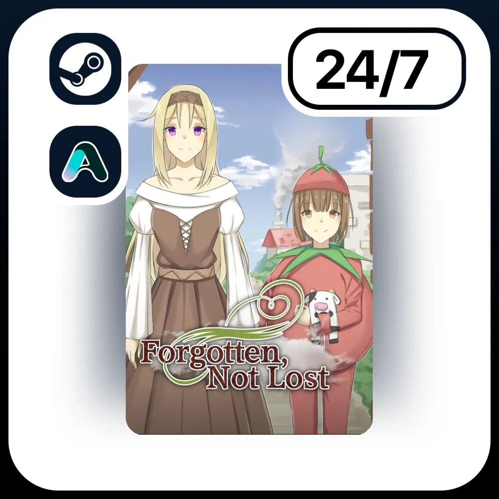 АВТО FORGOTTEN, NOT LOST - A KINETIC NOVEL \ STEAM ПОДАРКОМ ДЛЯ KZ | RU | UA | CIS 24