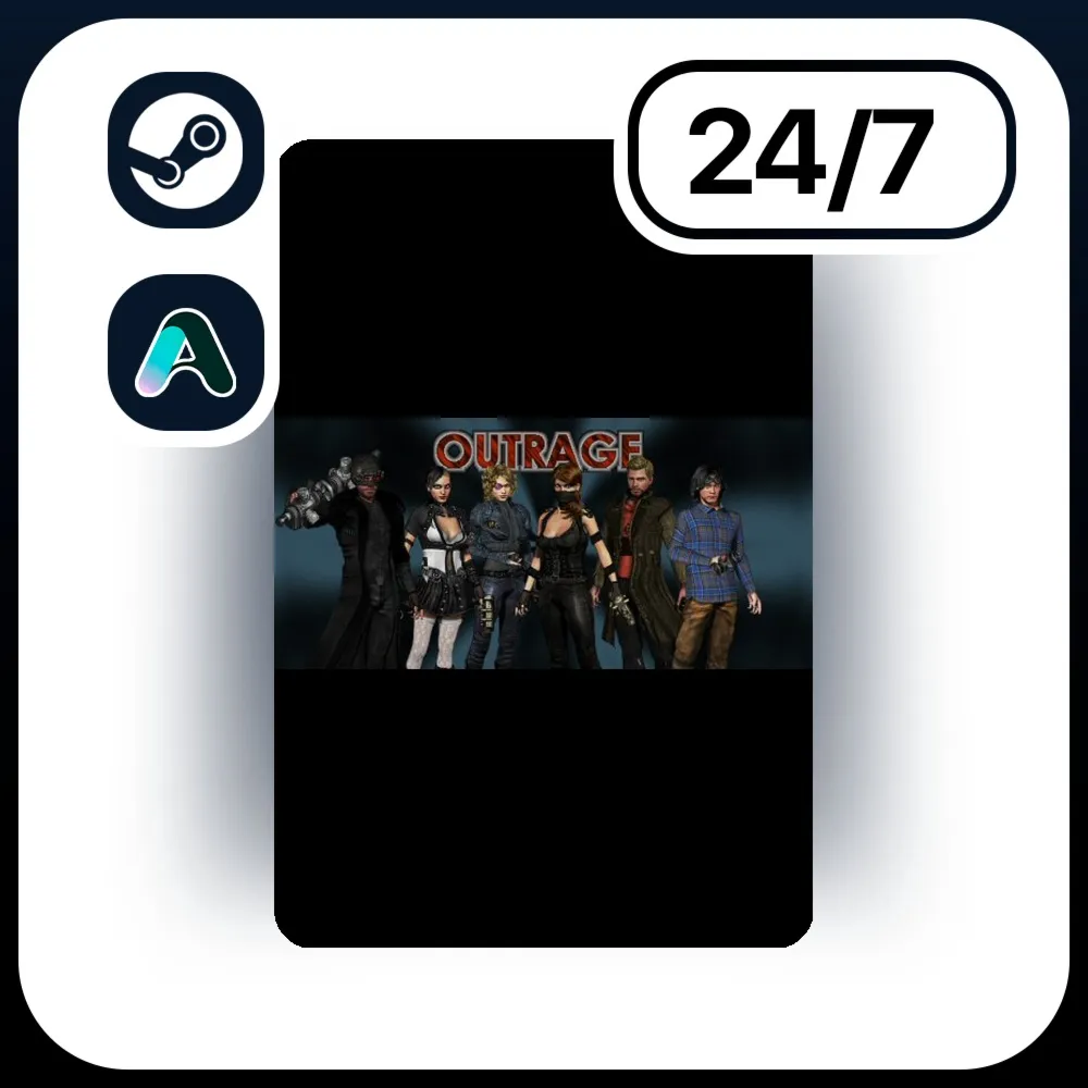 АВТО OUTRAGE \ STEAM ПОДАРКОМ ДЛЯ KZ | RU | UA | CIS 24/7