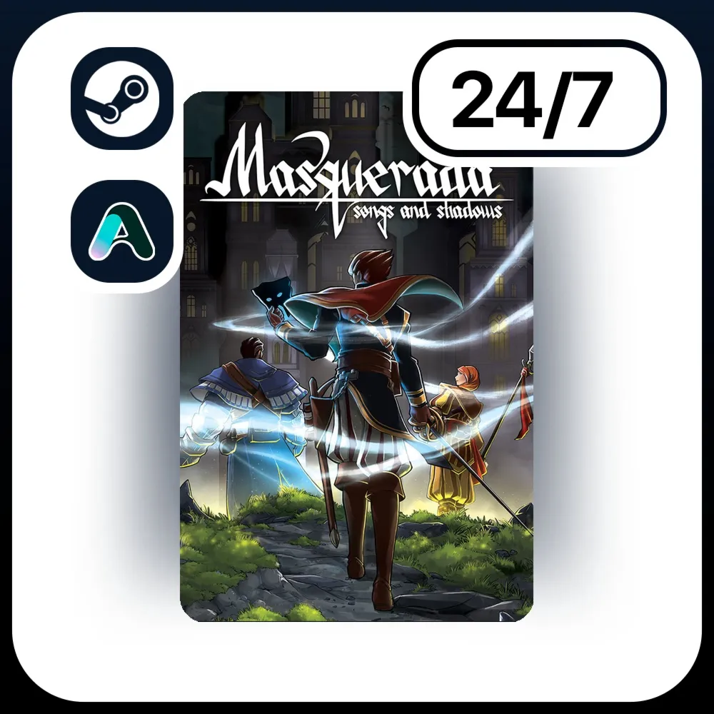 АВТО MASQUERADA: SONGS AND SHADOWS \ STEAM ПОДАРКОМ ДЛЯ KZ | RU | UA | CIS 24/7