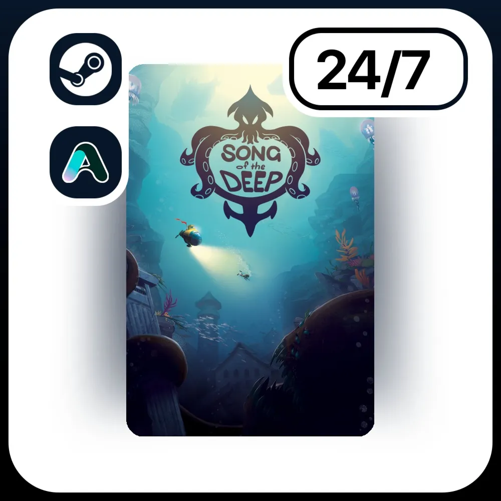 АВТО SONG OF THE DEEP \ STEAM ПОДАРКОМ ДЛЯ KZ | RU | UA | CIS 24/7