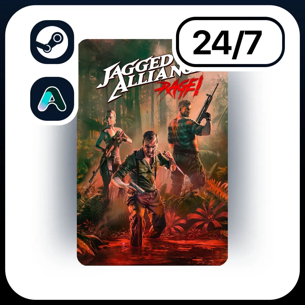 АВТО JAGGED ALLIANCE: RAGE! \ STEAM ПОДАРКОМ ДЛЯ KZ | RU | UA | CIS 24/7