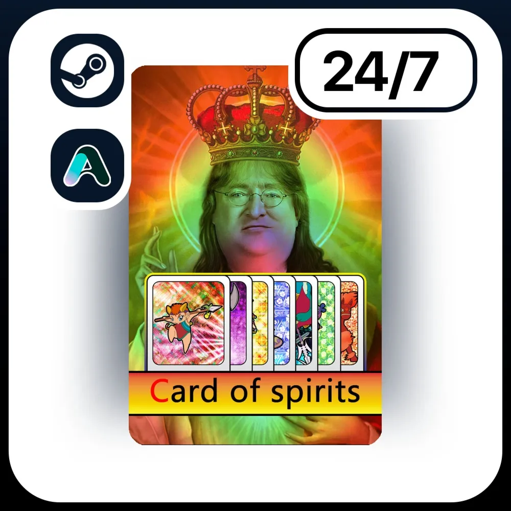 АВТО CARD OF SPIRITS \ STEAM ПОДАРКОМ ДЛЯ KZ | RU | UA | CIS 24/7