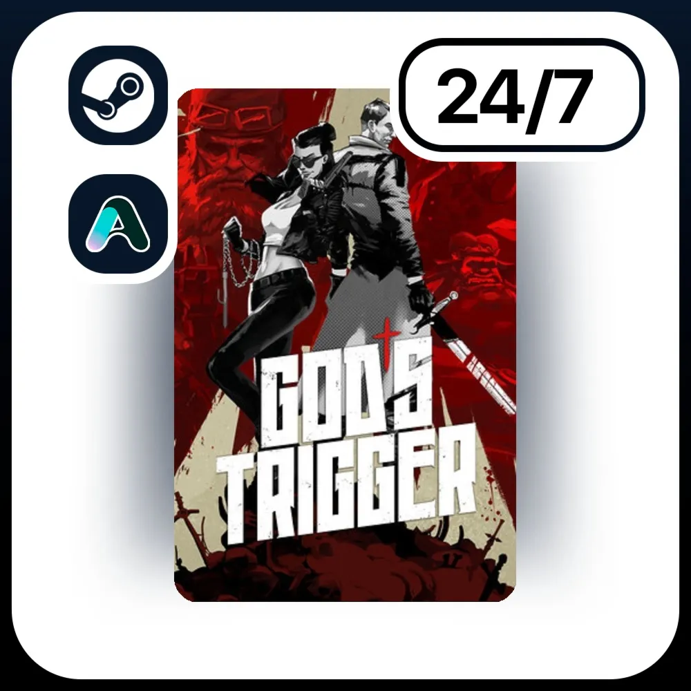 АВТО GOD'S TRIGGER \ STEAM ПОДАРКОМ ДЛЯ KZ | UA | CIS 24/7