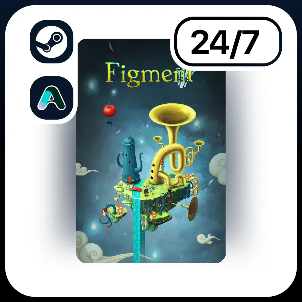 АВТО FIGMENT \ STEAM ПОДАРКОМ ДЛЯ KZ | RU | UA | CIS 24/7