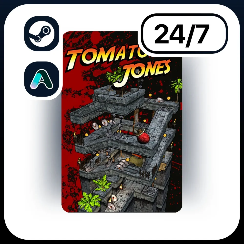 АВТО TOMATO JONES \ STEAM ПОДАРКОМ ДЛЯ KZ | RU | UA | CIS 24/7