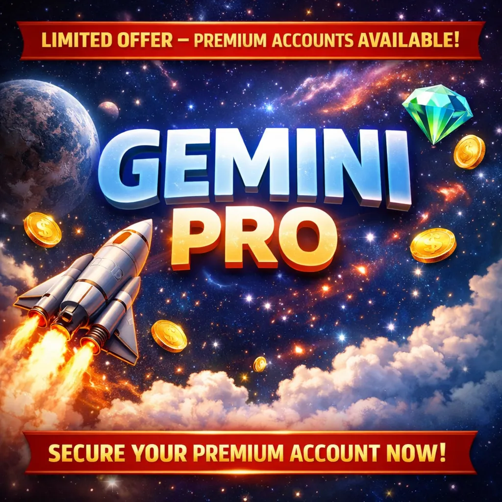 GEMINI PRO 4/6 Months | Antigravity | Gemini 3.0, Nano Banana Pro, Veo 3 | Quick Fast