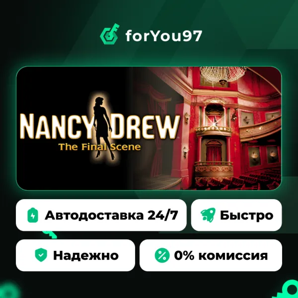 Nancy Drew®: The Final Scene · Steam Gift · АВТОДОСТАВКА
