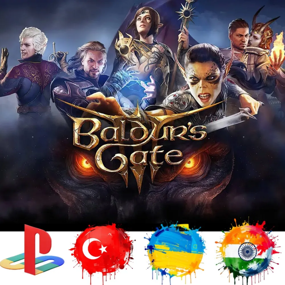 Baldurs Gate 3 PS5/Турция/Украина/Индия/Акция PS Store