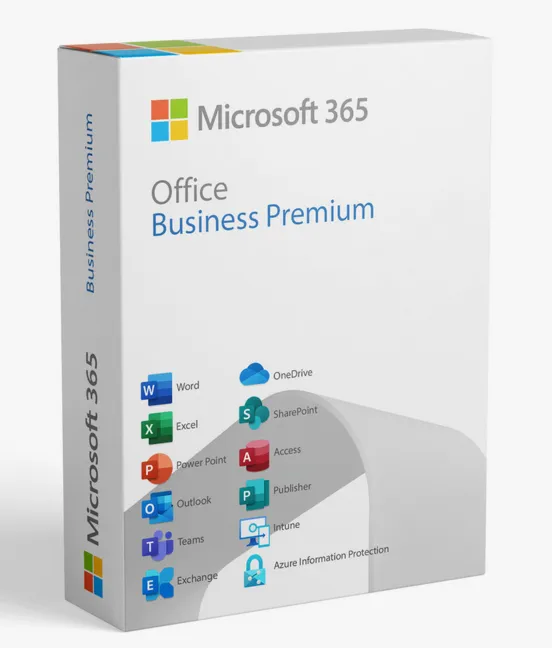 OFFICE 365 BUSINESS PREMIUM 5 USERS 1 YEAR with teams Europe