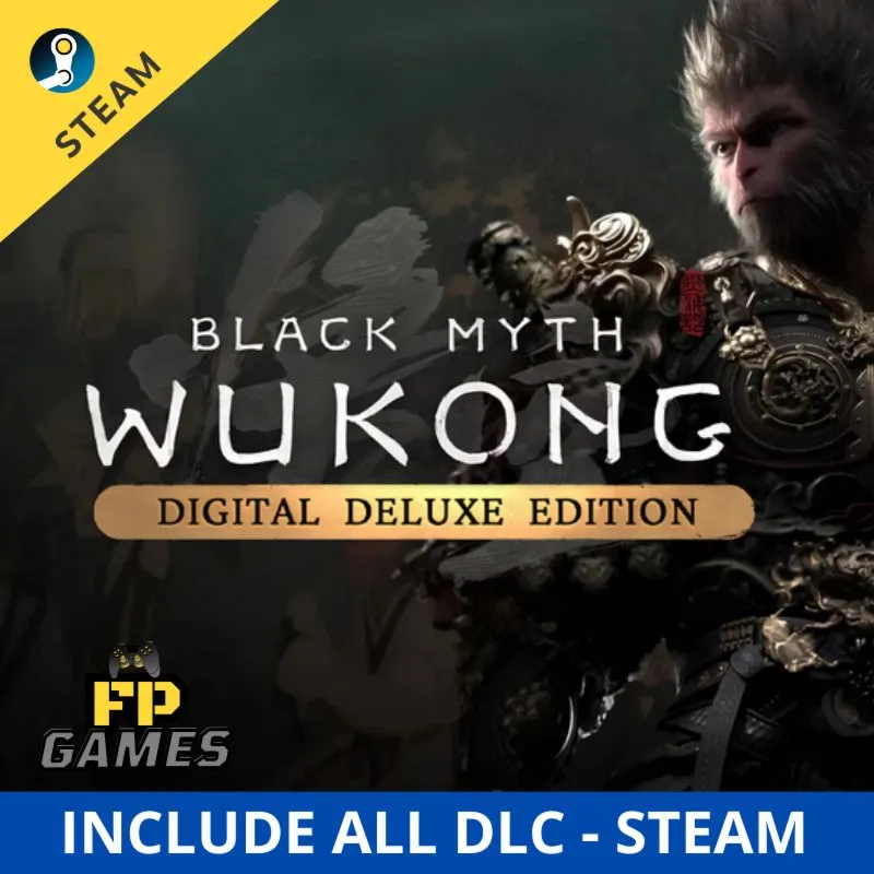 BLACK MYTH WUKONG DELUXE EDITION | ALL DLC | STEAM GLOBAL | INSTANT DELIVERY