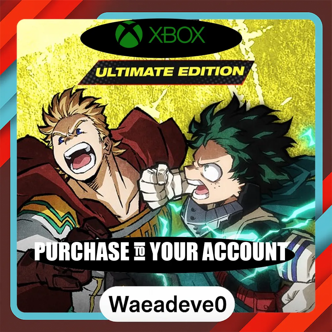 MY HERO ONE'S JUSTICE 2 Ultimate Edition Xbox – Purchase for Your Account