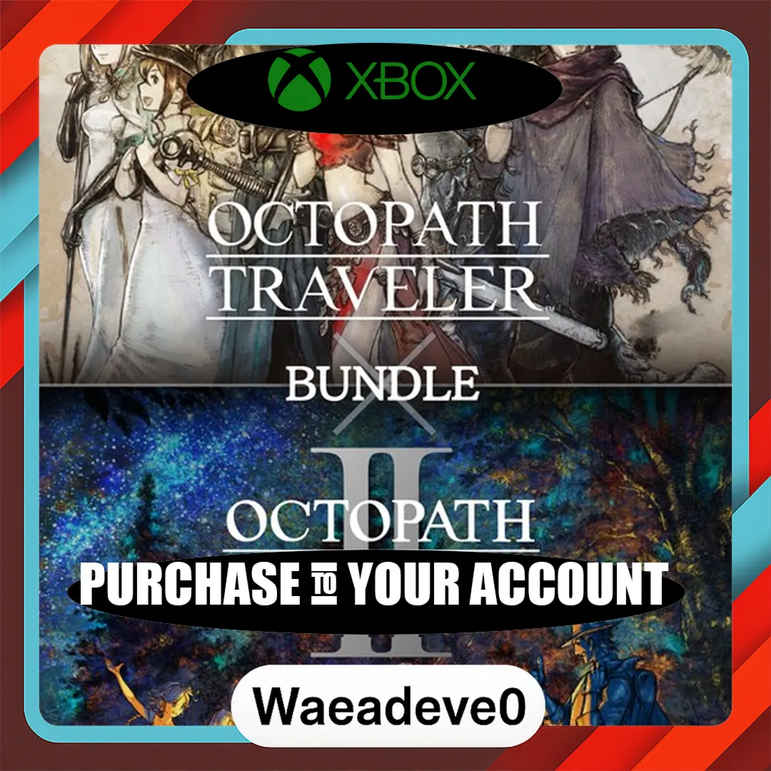 Lote de OCTOPATH TRAVELER y OCTOPATH TRAVELER II Xbox – Purchase for Your Account
