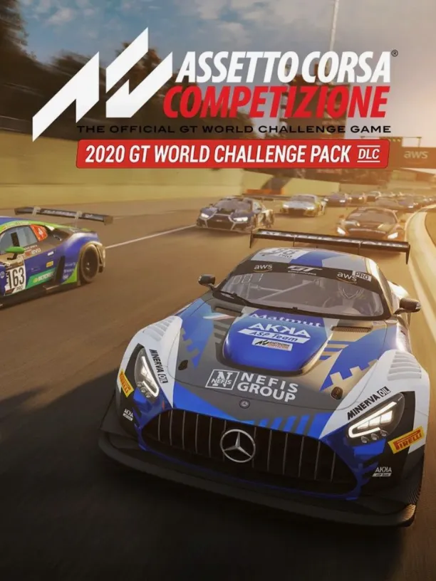 Assetto Corsa Competizione - 2020 GT World Challenge Pack/Steam Ключ/ТолькоЕвропа