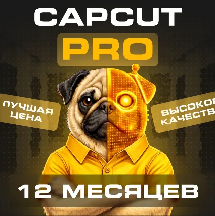 🎬 CapCut PRO | Подписка на 12 месяцев | Аккаунт