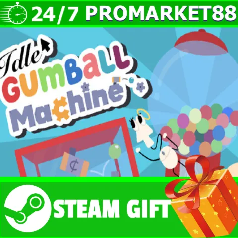 ️ВСЕ СТРАНЫ+РОССИЯ Idle Gumball Machine STEAM GIFT