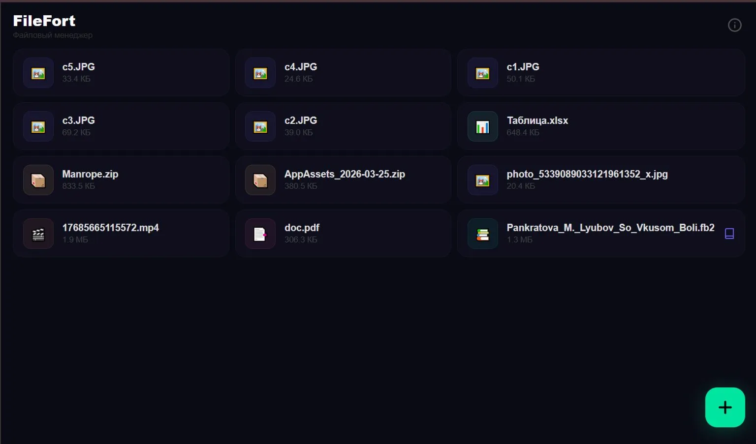 FileFort is a file manager for Android with data encryption function.