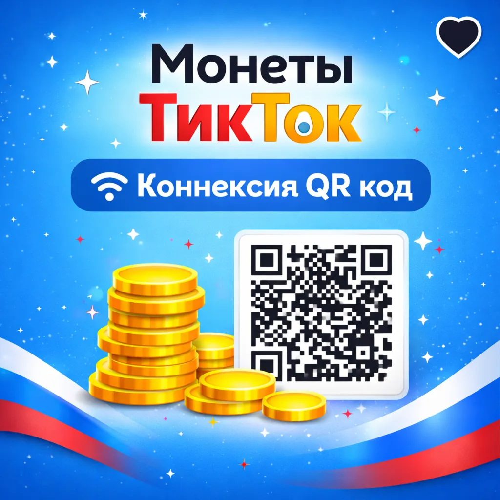 🔥 QR-код для пополнения баланса TikTok 🔥
