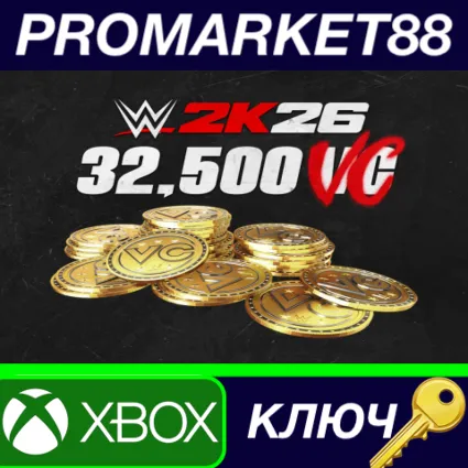 WWE 2k26 32,500 Virtual Currency Pack US Xbox Series X|S КЛЮЧ
