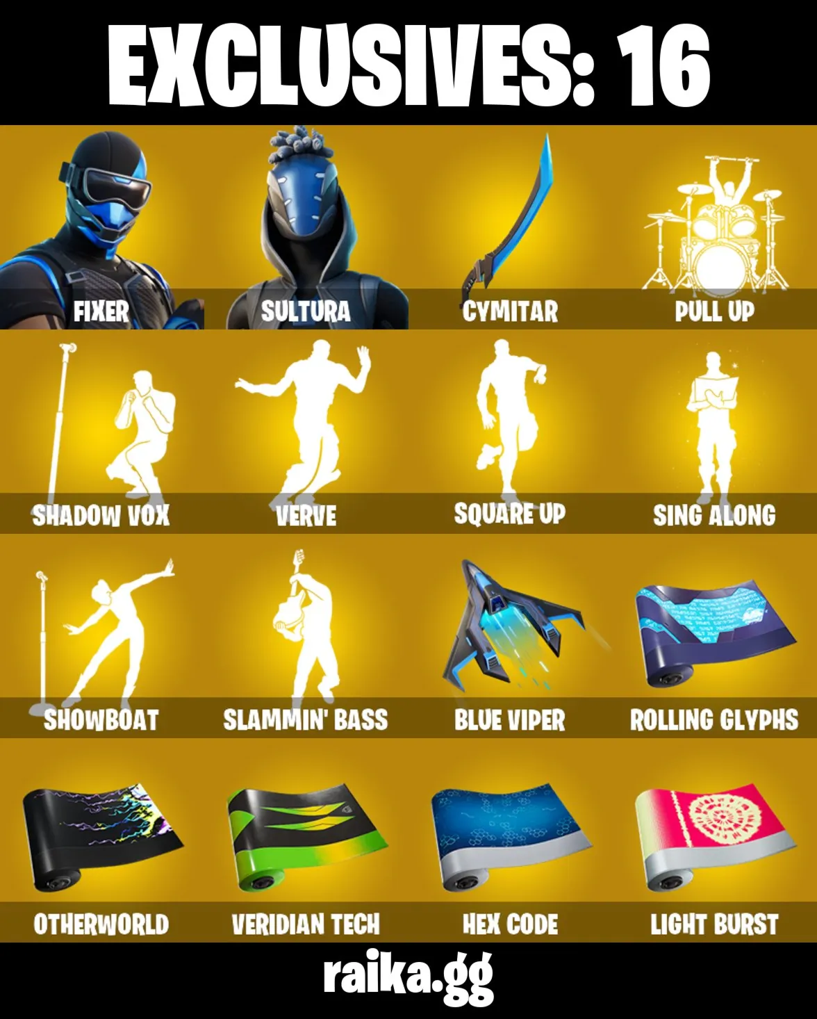 [PC/PSN/XBOX] 90 skins | Renegade Raider | Fixer | Sultura | Fancy Peter Griffin (No