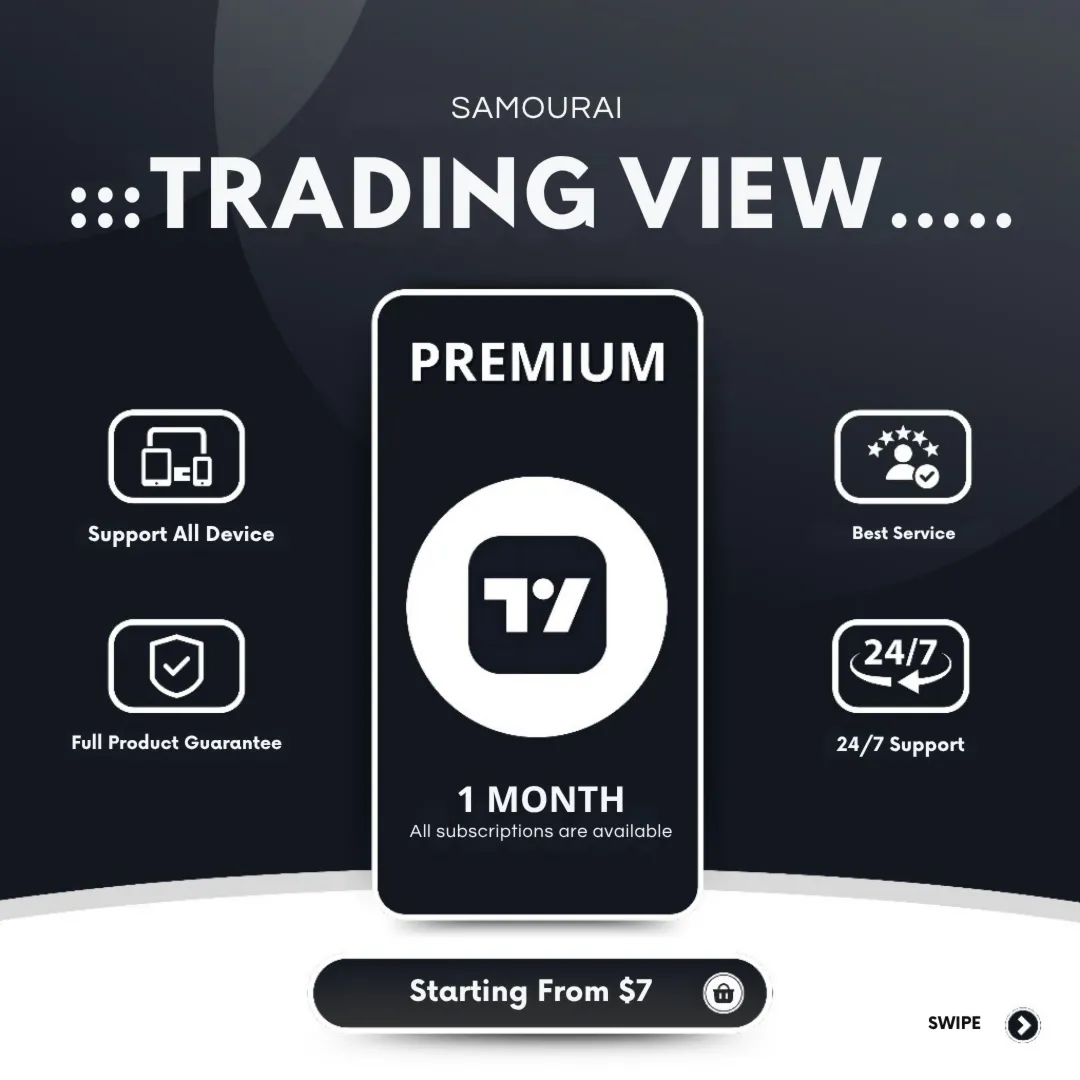 30-дневная подписка на TradingView Premium | Полный доступ ко всем функциям