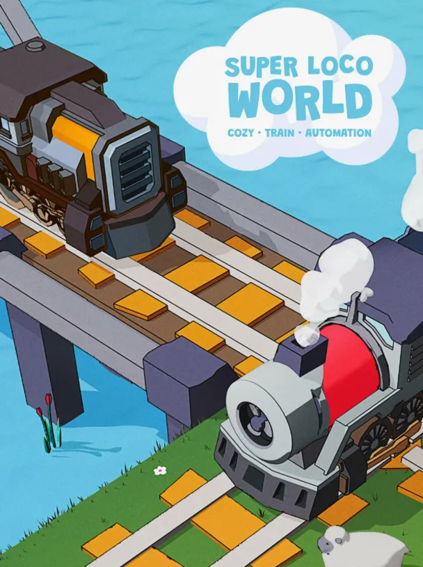  Super Loco World - Cozy Train Automation/Steam Ключ / РФ+СНГ