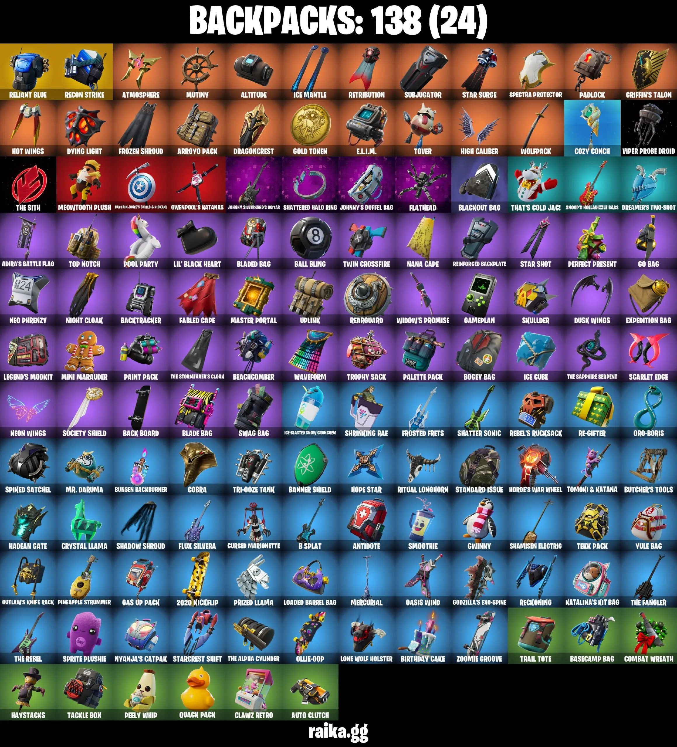 [PC/PSN/XBOX] 101 skins | Glow | Neo Versa | Trilogy | World Warrior | Point Patrolle