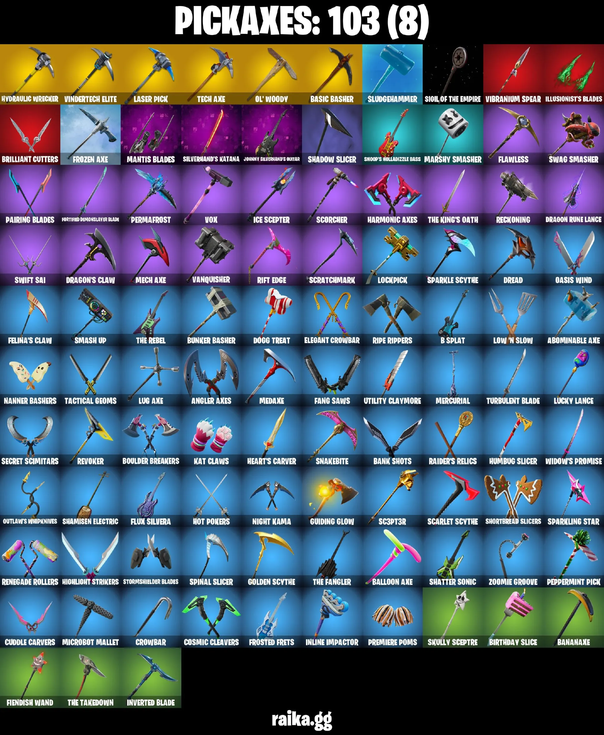 [PC/PSN/XBOX] 101 skins | Glow | Neo Versa | Trilogy | World Warrior | Point Patrolle