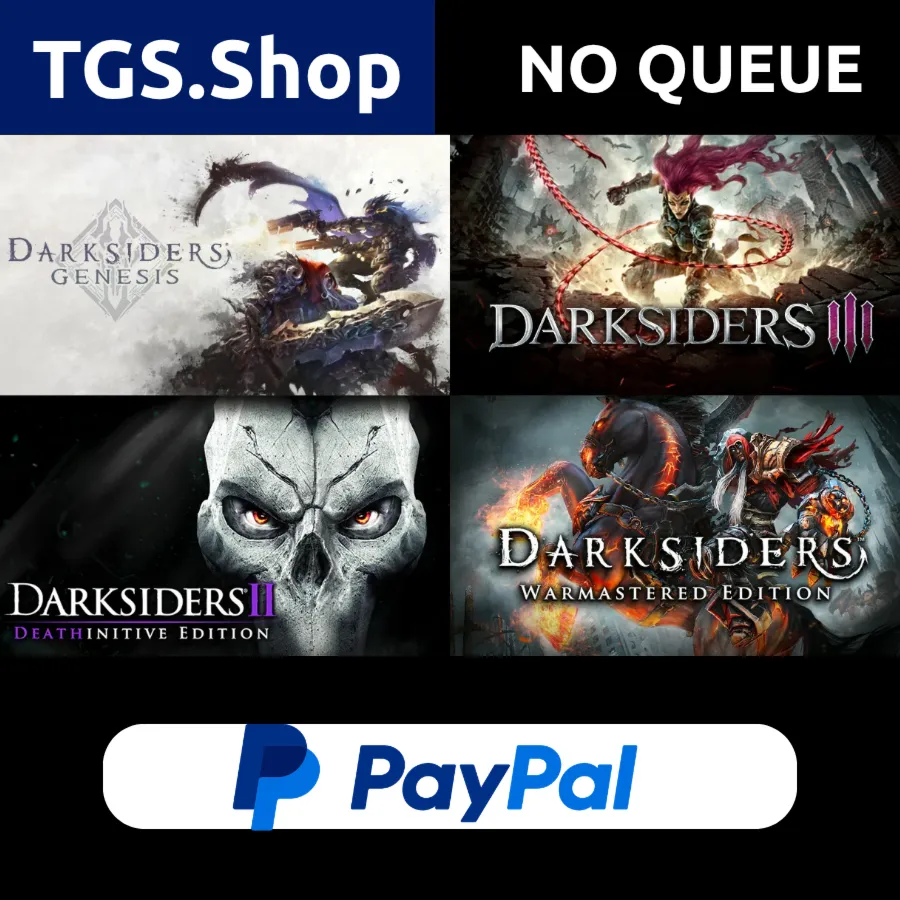 Darksiders Ultimate Edition 1 + 2 + 3 + Genesis | STEAM | PAYPAL