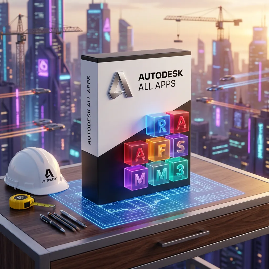 Учетная запись Autodesk All Apps на 1 год