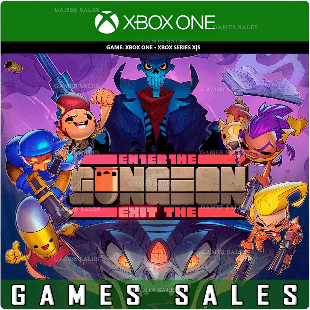 ✅❤️ENTER X EXIT THE GUNGEON❤️XBOX ONE|XS🔑KEY✅