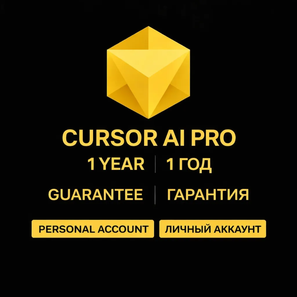 Cursor AI PRO 1 ГОД