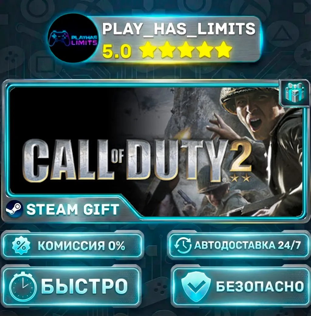 Call of Duty 2 *RU/BY/UA/СНГ Steam Auto